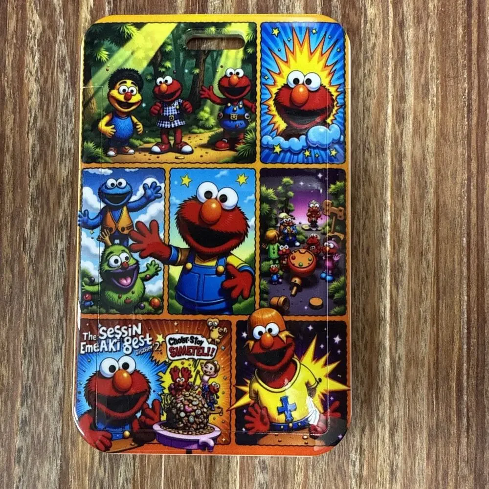 Elmo Badge ID Holder